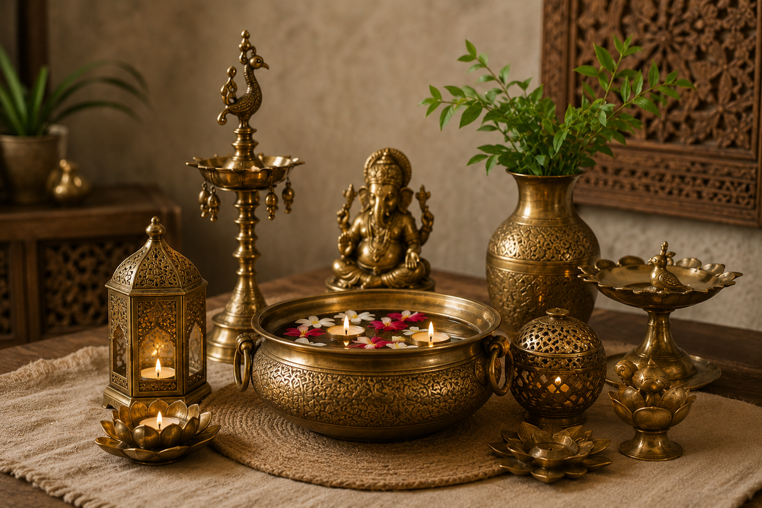 Why Indian Brass Décor Continues to Be Popular in Global Markets?